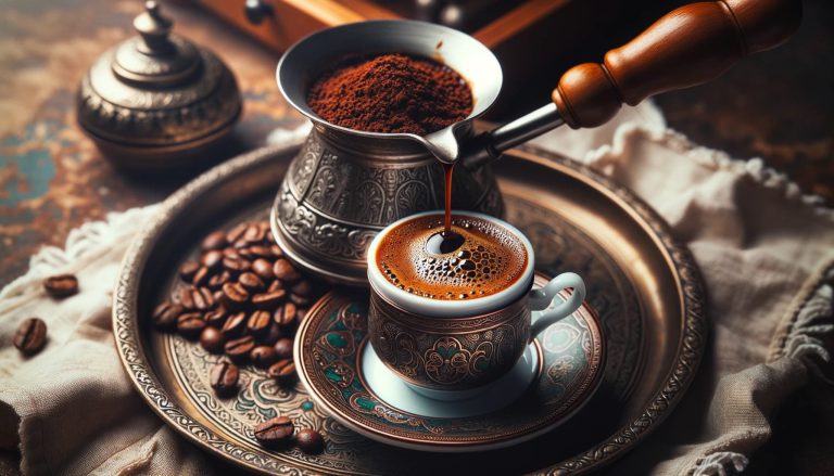 W jaki sposób parzy się kawę po turecku